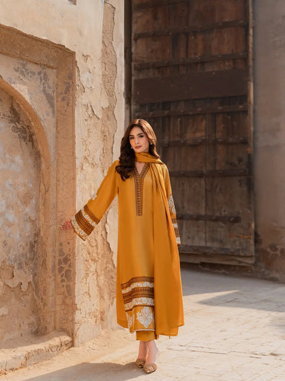 Mahveen Embroidered 3pc