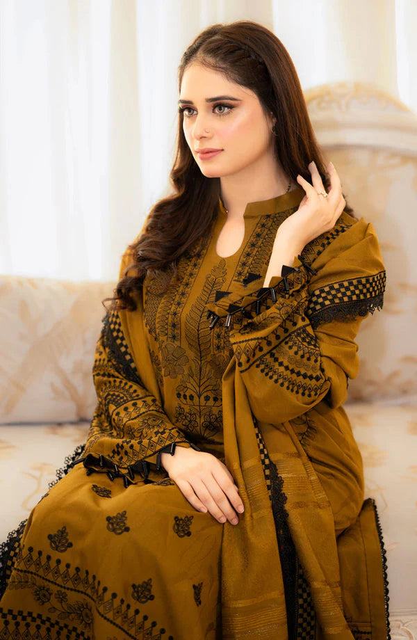 Ghazal Embroidered 3pc